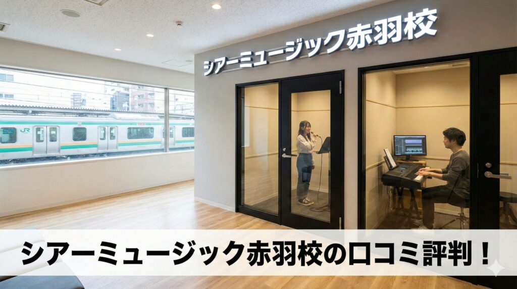 シアーミュージック赤羽校 口コミ