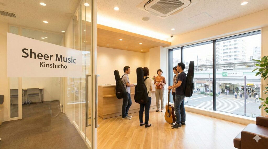 シアーミュージック錦糸町校 口コミ
