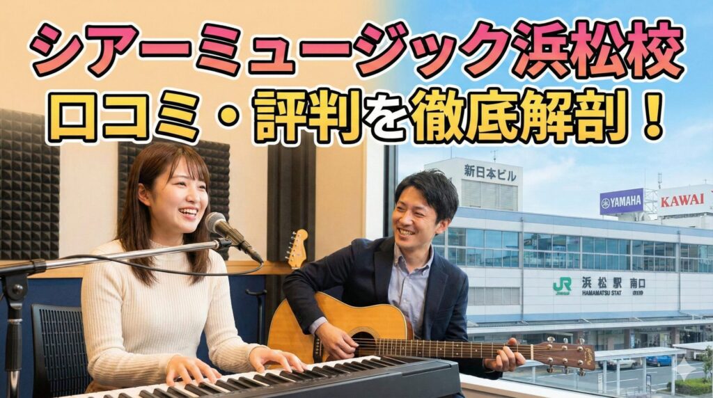 シアーミュージック浜松校 口コミ