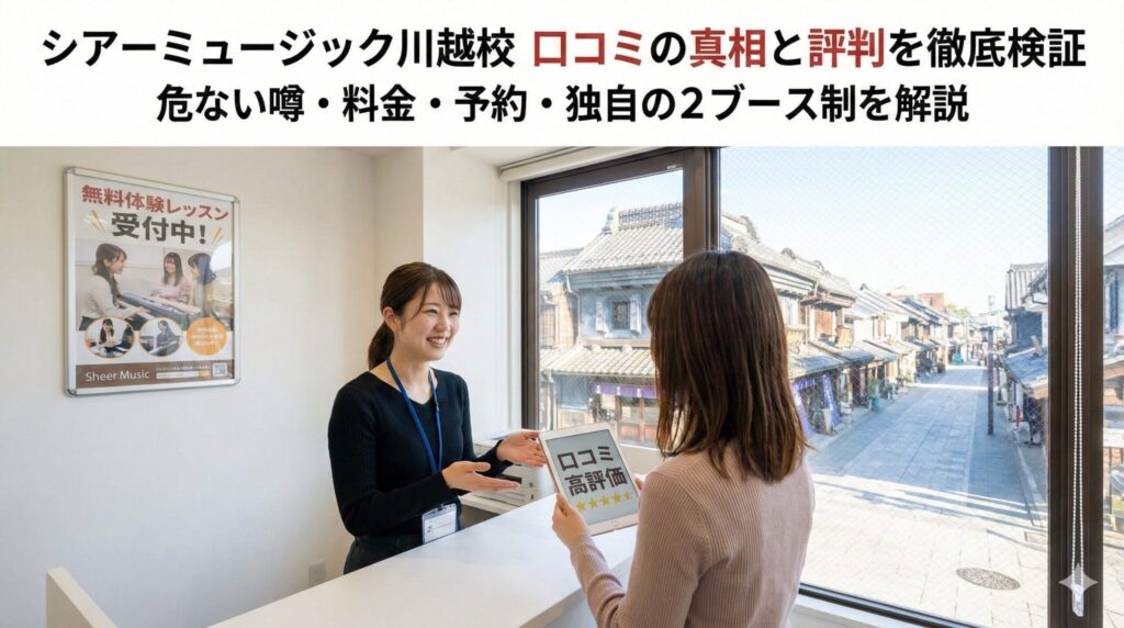 シアーミュージック川越校 口コミ