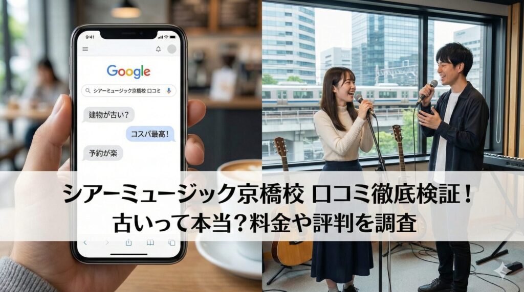 シアーミュージック京橋校 口コミ