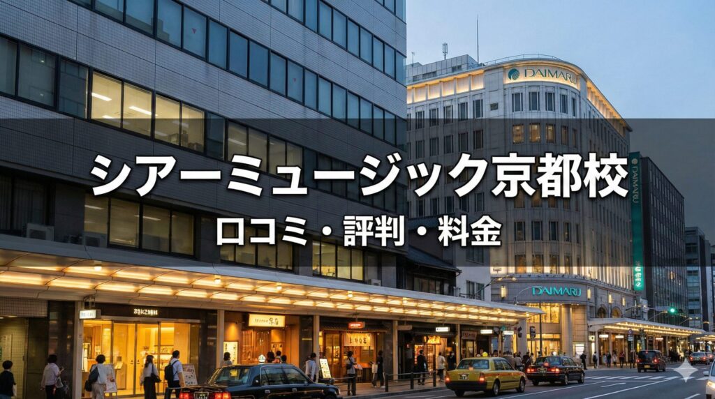 シアーミュージック京都校 口コミ