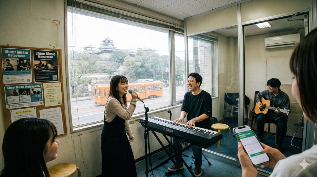 シアーミュージック松山校 口コミ