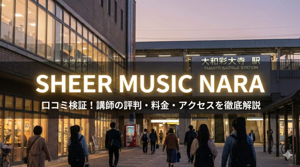 シアーミュージック奈良校 口コミ