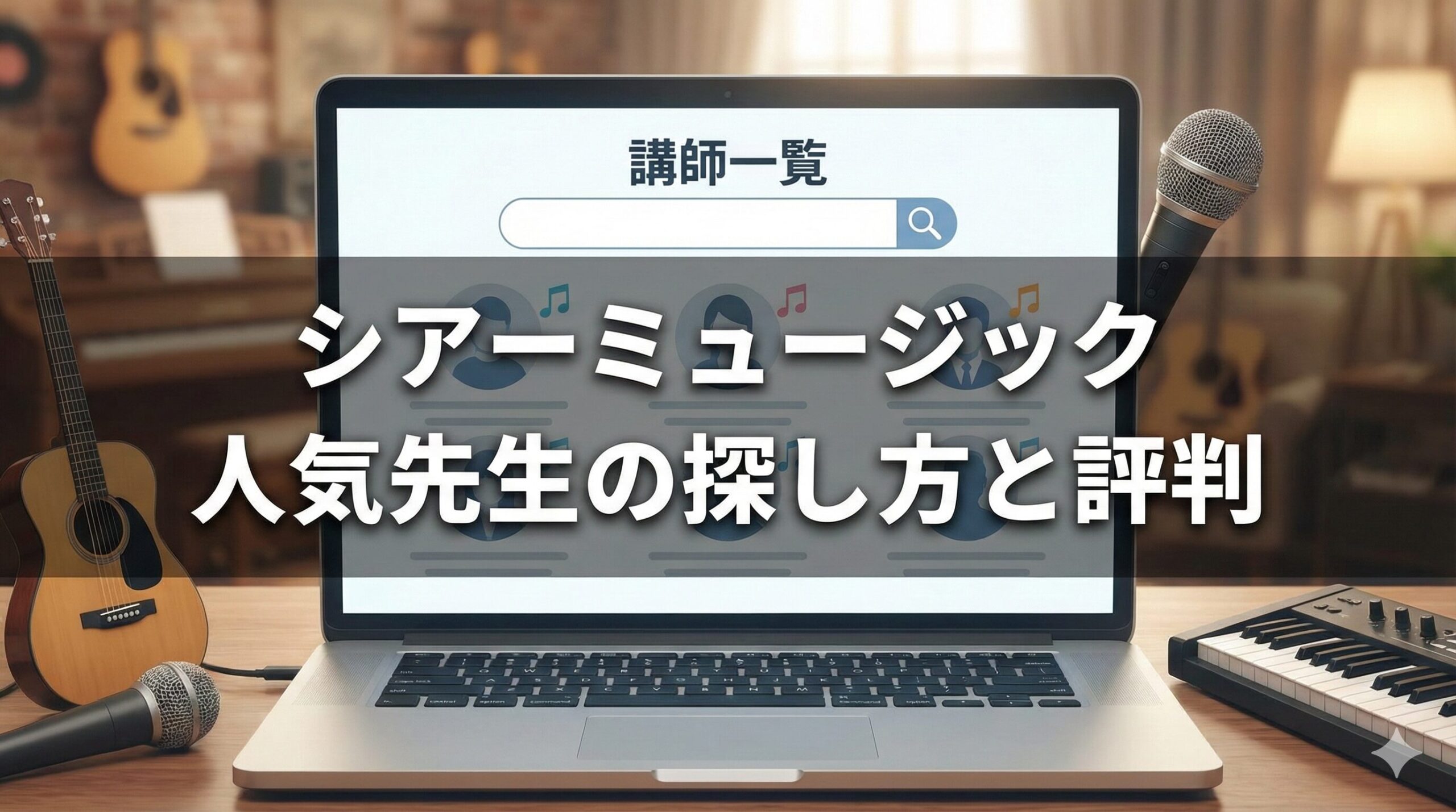 シアーミュージック 講師一覧