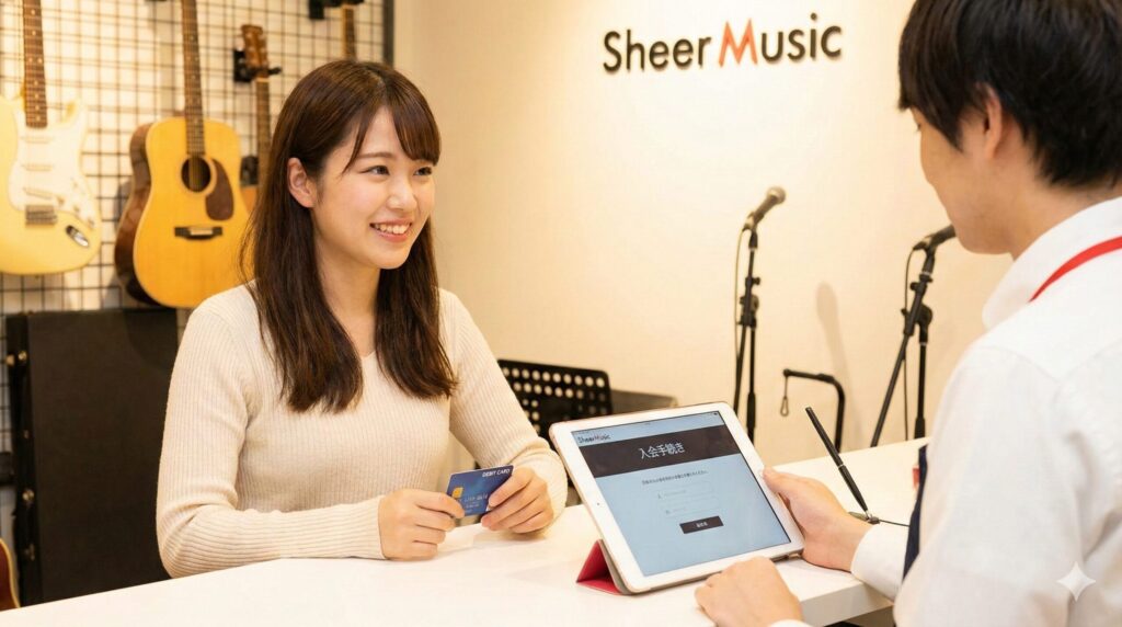 シアーミュージック 入会手続き