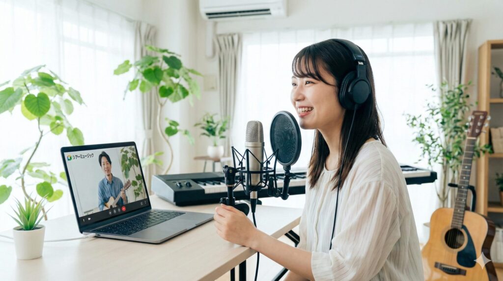 シアーミュージック オンラインレッスン やり方